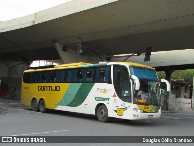 Empresa Gontijo de Transportes 14515 na cidade de Belo Horizonte, Minas Gerais, Brasil, por Douglas Célio Brandao. ID da foto: 8080913.