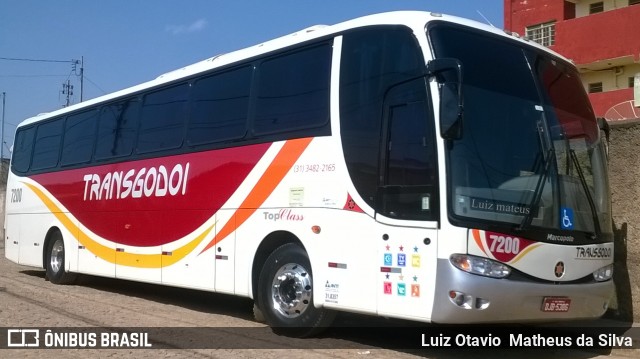 Transgodoi 7200 na cidade de Matozinhos, Minas Gerais, Brasil, por Luiz Otavio Matheus da Silva. Número da foto: #8080565.