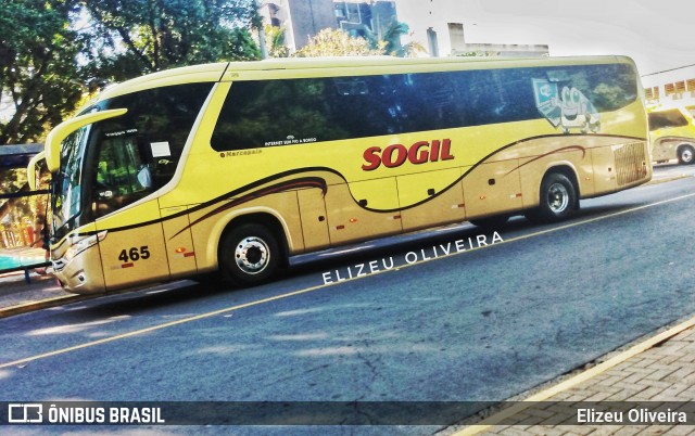 SOGIL - Sociedade de Ônibus Gigante Ltda. 465 na cidade de Gravataí, Rio Grande do Sul, Brasil, por Elizeu Oliveira. Número da foto: #8080199.
