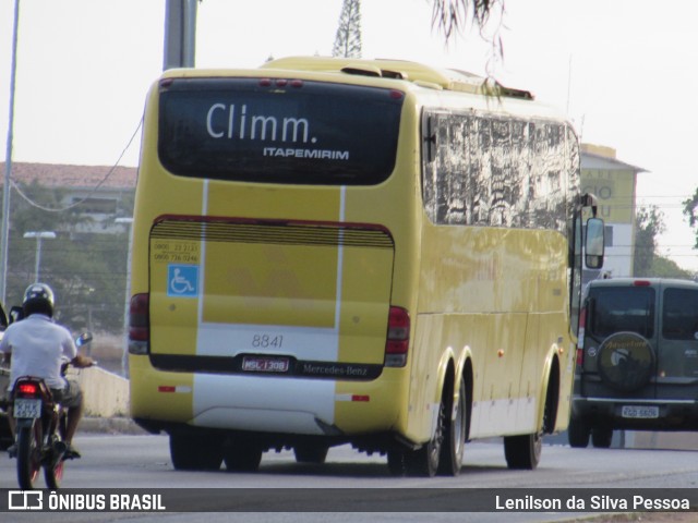 Viação Itapemirim 8841 na cidade de Caruaru, Pernambuco, Brasil, por Lenilson da Silva Pessoa. ID da foto: 8080409.