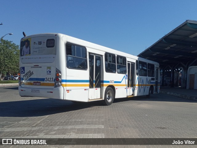 Restinga Transportes Coletivos 2423 na cidade de Porto Alegre, Rio Grande do Sul, Brasil, por João Vitor. Número da foto: #8078889.