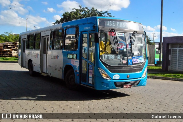 Nova Transporte 22230 na cidade de Cariacica, Espírito Santo, Brasil, por Gabriel Lavnis. Número da foto: #8078956.