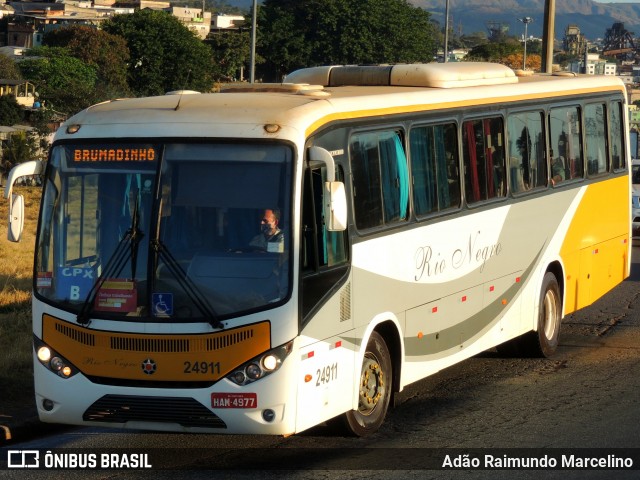 Rio Negro Fretamento e Turismo 24911 na cidade de Belo Horizonte, Minas Gerais, Brasil, por Adão Raimundo Marcelino. Número da foto: #8080950.