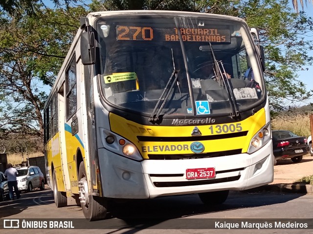 Viação Santa Edwiges 13005 na cidade de Betim, Minas Gerais, Brasil, por Kaique Marquês Medeiros . Número da foto: #8079454.