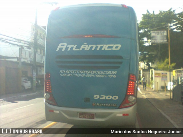 ATT - Atlântico Transportes e Turismo 9300 na cidade de Salvador, Bahia, Brasil, por Mario dos Santos Nogueira Junior. Número da foto: #8078827.