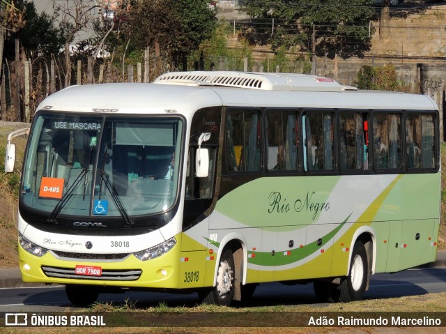 Rio Negro Fretamento e Turismo 38018 na cidade de Belo Horizonte, Minas Gerais, Brasil, por Adão Raimundo Marcelino. Número da foto: #8080876.