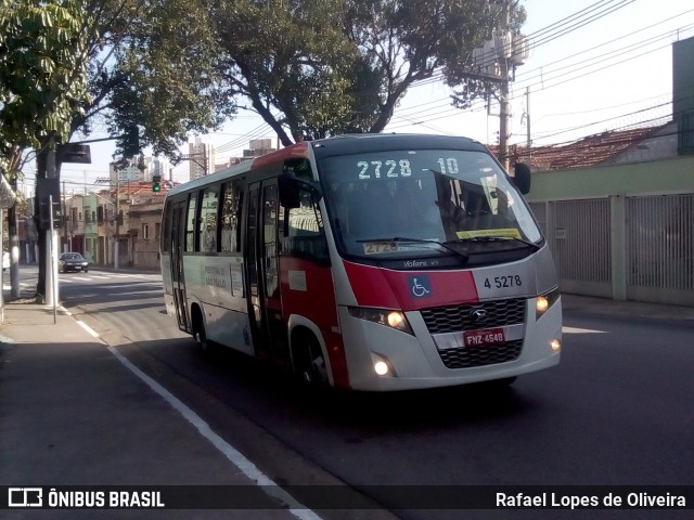 Allibus Transportes 4 5278 na cidade de São Paulo, São Paulo, Brasil, por Rafael Lopes de Oliveira. Número da foto: #8081928.