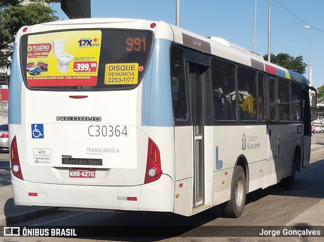 Transportes Futuro C30364 na cidade de Rio de Janeiro, Rio de Janeiro, Brasil, por Jorge Gonçalves. ID da foto: 8082333.