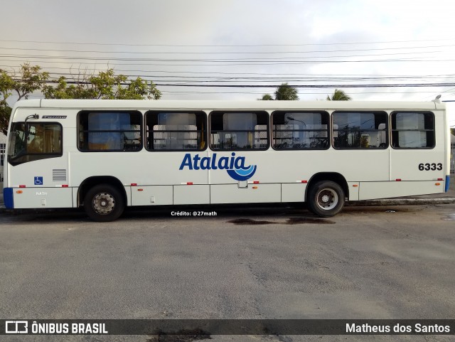Viação Atalaia Transportes 6333 na cidade de Aracaju, Sergipe, Brasil, por Matheus dos Santos. Número da foto: #8082161.