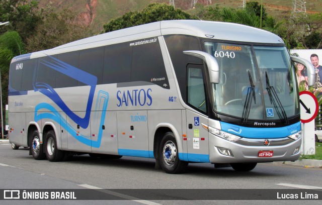Santos Turismo 6040 na cidade de Aparecida, São Paulo, Brasil, por Lucas Lima. Número da foto: #8084356.