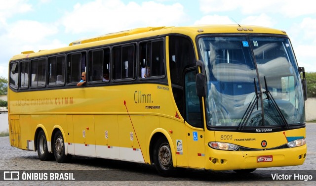 Viação Itapemirim 8005 na cidade de Caruaru, Pernambuco, Brasil, por Victor Hugo. ID da foto: 8082206.