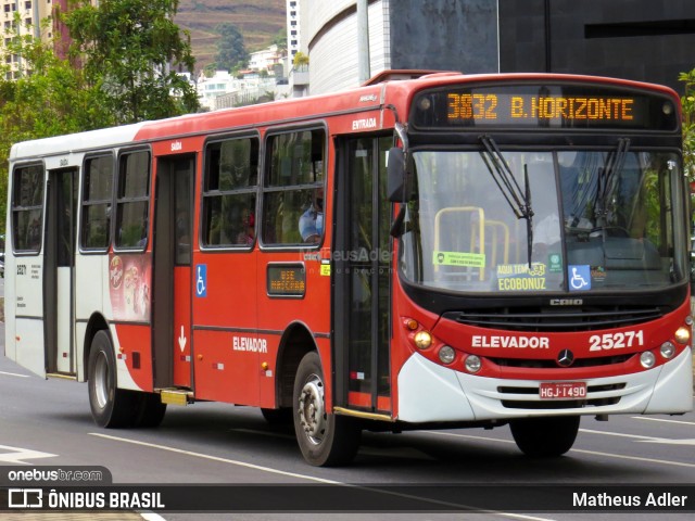 Autotrans > Turilessa 25271 na cidade de Belo Horizonte, Minas Gerais, Brasil, por Matheus Adler. ID da foto: 8084006.