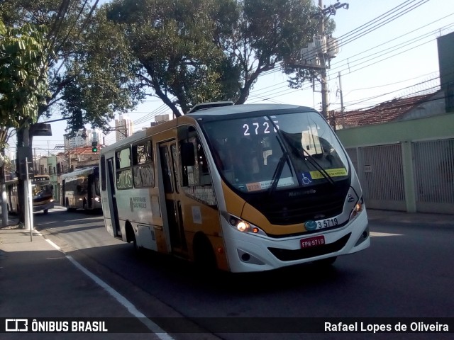 Upbus Qualidade em Transportes 3 5719 na cidade de São Paulo, São Paulo, Brasil, por Rafael Lopes de Oliveira. ID da foto: 8081937.