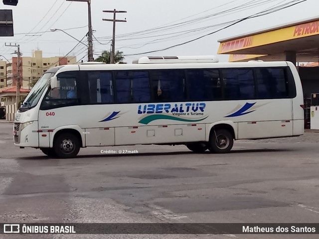 Liberaltur 040 na cidade de Aracaju, Sergipe, Brasil, por Matheus dos Santos. Número da foto: #8083438.