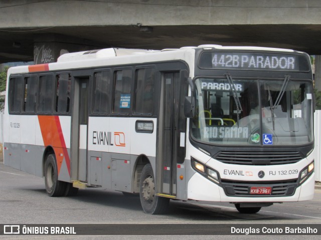 Evanil Transportes e Turismo RJ 132.029 na cidade de Rio de Janeiro, Rio de Janeiro, Brasil, por Douglas Couto Barbalho. ID da foto: 8084284.