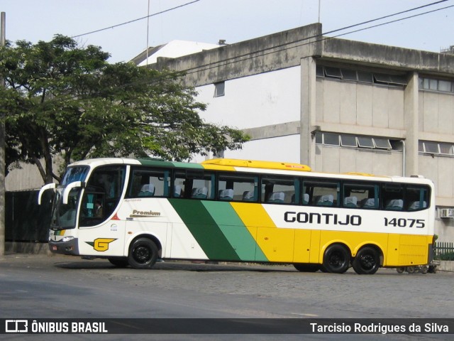 Empresa Gontijo de Transportes 14075 na cidade de Belo Horizonte, Minas Gerais, Brasil, por Tarcisio Rodrigues da Silva. ID da foto: 8083111.