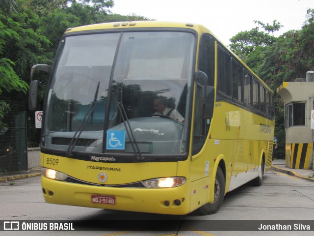 Viação Itapemirim 8509 na cidade de São Paulo, São Paulo, Brasil, por Jonathan Silva. Número da foto: #8082164.