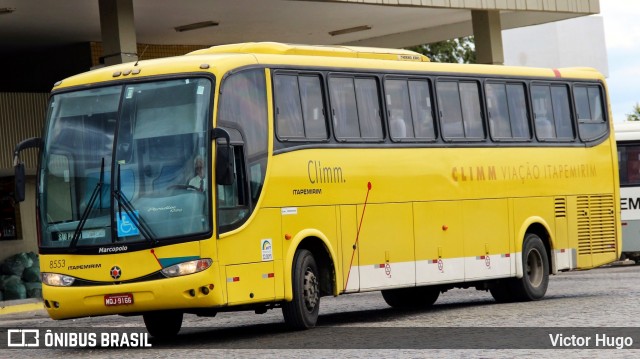 Viação Itapemirim 8553 na cidade de Caruaru, Pernambuco, Brasil, por Victor Hugo. ID da foto: 8082156.