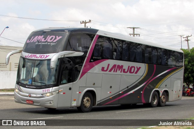 Viação Jam Joy 7711 na cidade de Teresina, Piauí, Brasil, por Junior Almeida. Número da foto: #8083779.