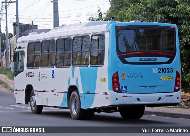 Vega Manaus Transporte 1021023 na cidade de Belém, Pará, Brasil, por Yuri Ferreira Marinho. Número da foto: #8082258.