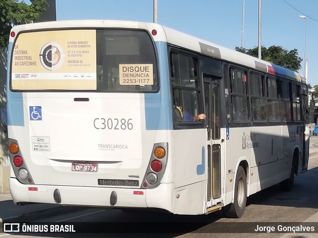 Transportes Futuro C30286 na cidade de Rio de Janeiro, Rio de Janeiro, Brasil, por Jorge Gonçalves. Número da foto: #8082287.