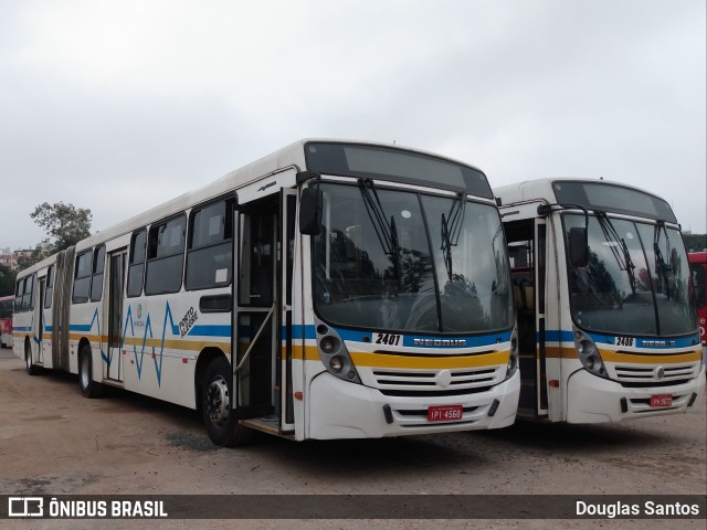 Restinga Transportes Coletivos 2401 na cidade de Porto Alegre, Rio Grande do Sul, Brasil, por Douglas Santos. Número da foto: #8088794.