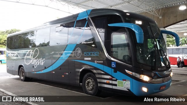 Empresa de Ônibus Nossa Senhora da Penha 53032 na cidade de Taubaté, São Paulo, Brasil, por Alex Ramos Ribeiro. Número da foto: #8089395.