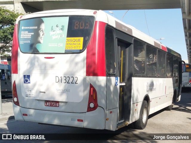 Transportes Barra D13222 na cidade de Rio de Janeiro, Rio de Janeiro, Brasil, por Jorge Gonçalves. Número da foto: #8087171.