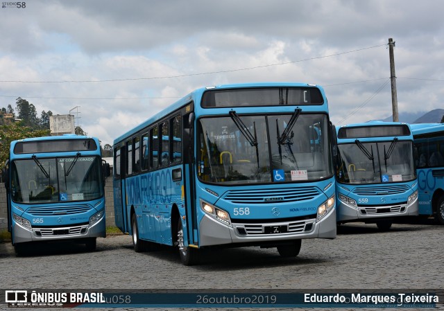 FAOL - Friburgo Auto Ônibus 558 na cidade de Nova Friburgo, Rio de Janeiro, Brasil, por Eduardo  Marques Teixeira. Número da foto: #8086893.