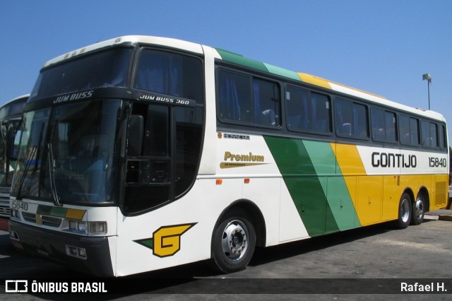 Empresa Gontijo de Transportes 15840 na cidade de Aparecida, São Paulo, Brasil, por Rafael H.. Número da foto: #8088186.