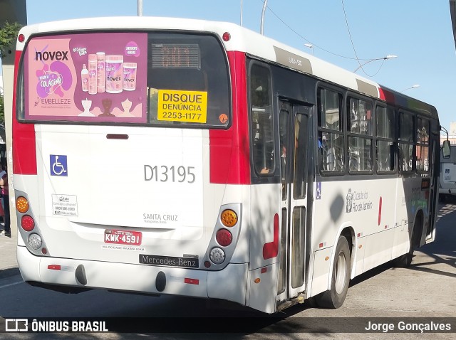 Transportes Barra D13195 na cidade de Rio de Janeiro, Rio de Janeiro, Brasil, por Jorge Gonçalves. Número da foto: #8088791.
