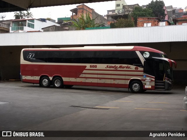 Santa Maria Fretamento e Turismo > Transportes Santa Maria(SP) 600 na cidade de São Bernardo do Campo, São Paulo, Brasil, por Agnaldo Penides. Número da foto: #8090094.