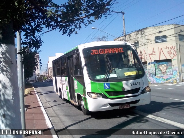 Transcooper > Norte Buss 1 6417 na cidade de São Paulo, São Paulo, Brasil, por Rafael Lopes de Oliveira. Número da foto: #8087874.
