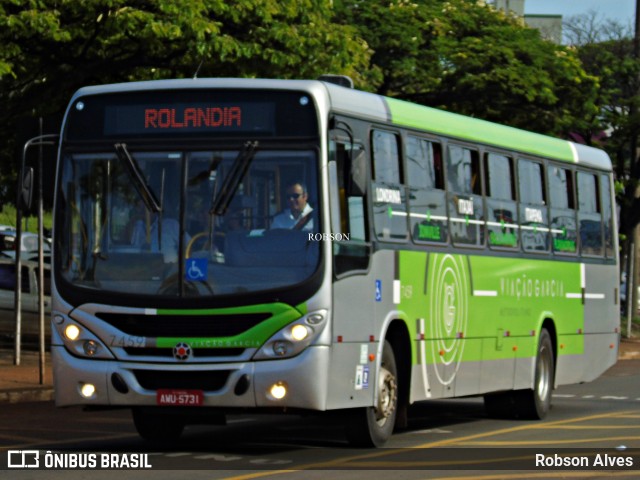 Viação Garcia 7459 na cidade de Londrina, Paraná, Brasil, por Robson Alves. Número da foto: #8089357.