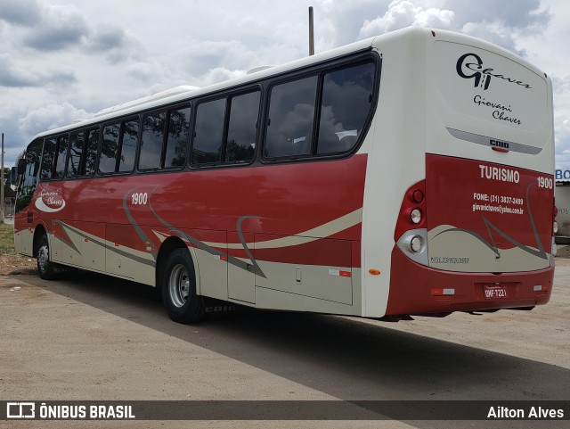 Giovani Chaves Turismo 1900 na cidade de Divinópolis, Minas Gerais, Brasil, por Ailton Alves. ID da foto: 8087751.