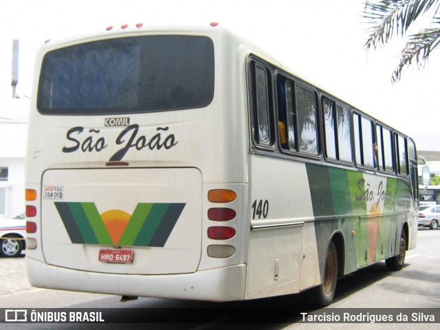 Auto Viação São João 140 na cidade de Salvador, Bahia, Brasil, por Tarcisio Rodrigues da Silva. ID da foto: 8089292.