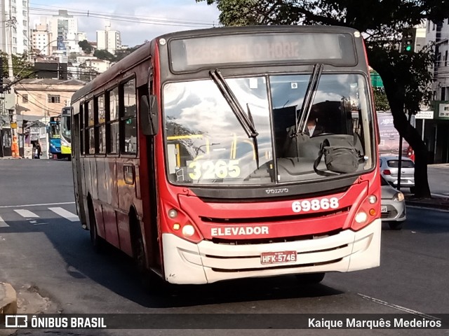 Viação Santa Edwiges 69868 na cidade de Belo Horizonte, Minas Gerais, Brasil, por Kaique Marquês Medeiros . Número da foto: #8087114.