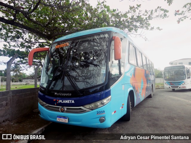 Planeta Transportes Rodoviários 2039 na cidade de Guarapari, Espírito Santo, Brasil, por Adryan Cesar Pimentel Santana. Número da foto: #8088599.