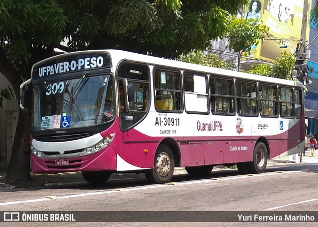 Guajará AI-30911 na cidade de Belém, Pará, Brasil, por Yuri Ferreira Marinho. Número da foto: #8087129.