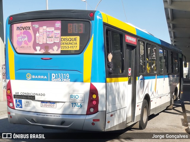 Transportes Barra D13319 na cidade de Rio de Janeiro, Rio de Janeiro, Brasil, por Jorge Gonçalves. ID da foto: 8087151.