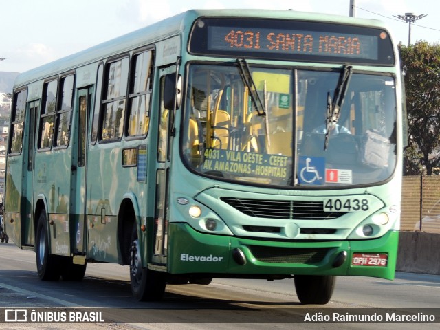 Salvadora Transportes > Transluciana 40438 na cidade de Belo Horizonte, Minas Gerais, Brasil, por Adão Raimundo Marcelino. Número da foto: #8155979.
