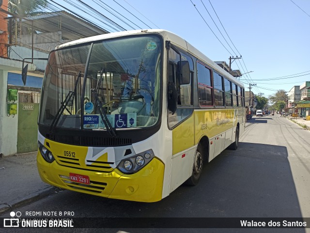 Viação Nilopolitana 05512 na cidade de Nilópolis, Rio de Janeiro, Brasil, por Walace dos Santos. Número da foto: #8153203.