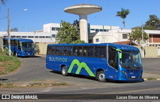 Viação Sul Minas 71320 na cidade de Alfenas, Minas Gerais, Brasil, por Lucas Elson de Oliveira. Número da foto: #8155268.