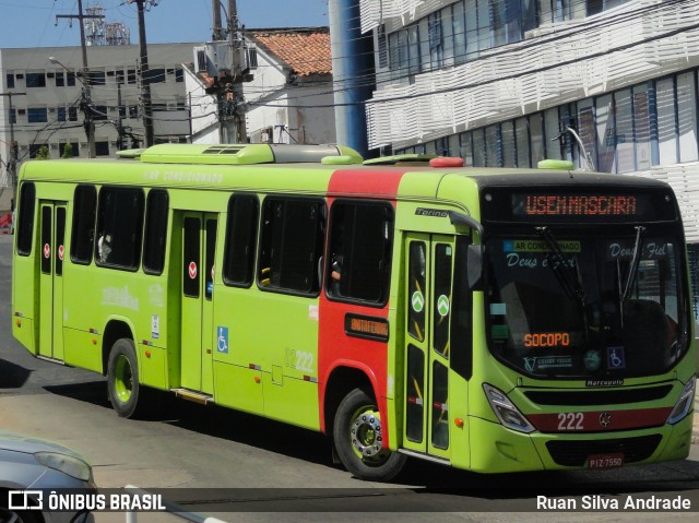 Transporte Coletivo Cidade Verde 02222 na cidade de Teresina, Piauí, Brasil, por Ruan Silva Andrade. Número da foto: #8155793.