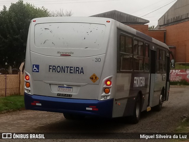 Expresso Fronteira d`Oeste 30 na cidade de Alegrete, Rio Grande do Sul, Brasil, por Miguel Silveira da Luz. Número da foto: #8154621.