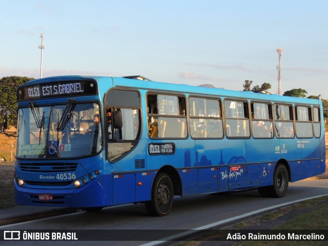 Salvadora Transportes > Transluciana 40536 na cidade de Belo Horizonte, Minas Gerais, Brasil, por Adão Raimundo Marcelino. ID da foto: 8155966.