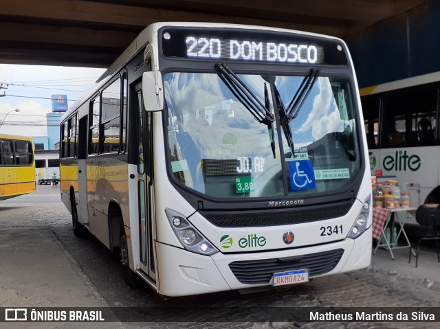 Viação Elite 2341 na cidade de Volta Redonda, Rio de Janeiro, Brasil, por Matheus Martins da Silva. Número da foto: #8181050.