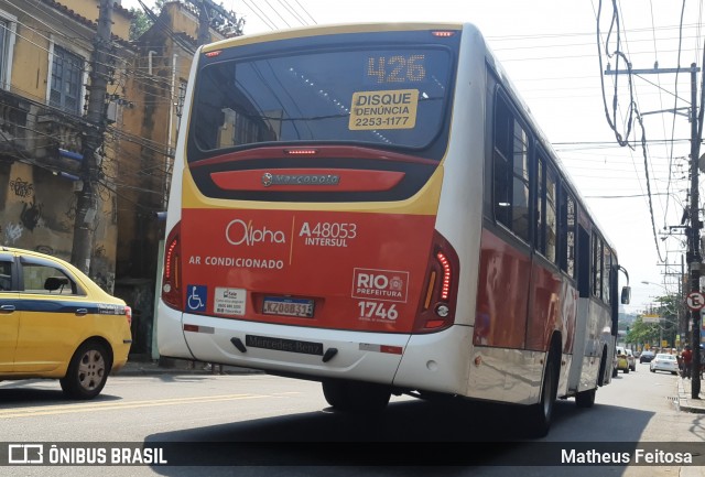 Auto Viação Alpha A48053 na cidade de Rio de Janeiro, Rio de Janeiro, Brasil, por Matheus Feitosa . Número da foto: #8180470.