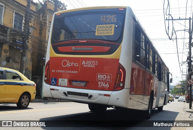 Auto Viação Alpha A48053 na cidade de Rio de Janeiro, Rio de Janeiro, Brasil, por Matheus Feitosa . ID da foto: 8180470.