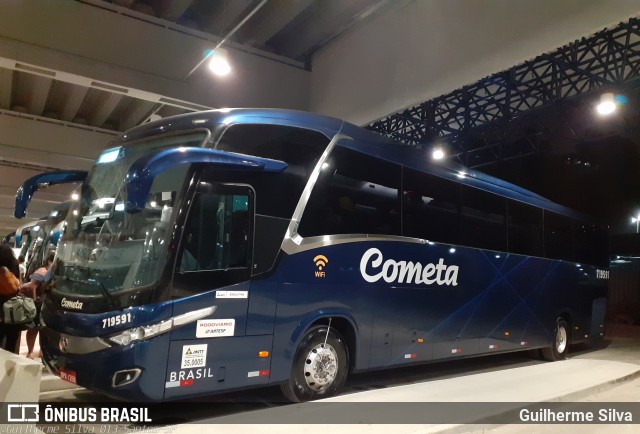 Viação Cometa 719591 na cidade de Santos, São Paulo, Brasil, por Guilherme Silva. ID da foto: 8181130.